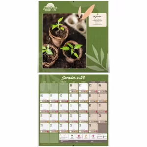BOUCHUT CALENDRIER 2026 GM JARDINEZ AVEC LA LUNE – Image 2