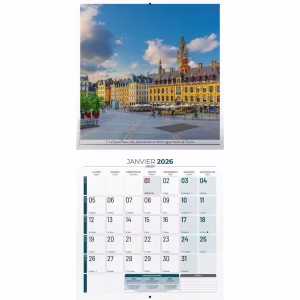 BOUCHUT CALENDRIER 2026 GM DOUCE FRANCE – Image 2