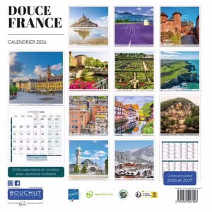 BOUCHUT CALENDRIER 2026 GM DOUCE FRANCE – Image 3