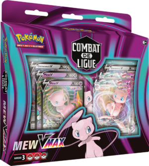 POKEMON COFFRET COMBAT LEAGUE BATTLE MEW VMAX EN ATTENTE