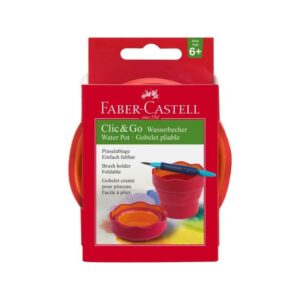 FABER CASTELL GOBELET CLICK GO ROUGE