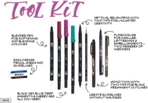 TOMBOW KIT DE CALLIGRAPHIE ADVANCES - Image 2