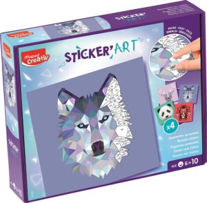 MAPED STICKERS ART CREATIV SET