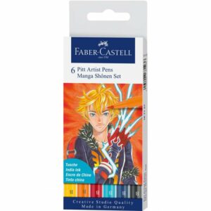 FABER CASTELL PITT ARTIST PEN MANGA SHONEN