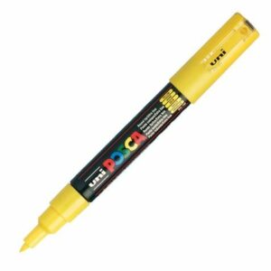 POSCA MARQUEUR EXTRA FIN JAUNE