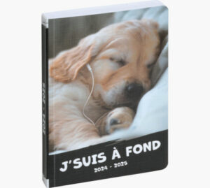 EXACOMPTA AGENDA 2024 2025 FUNNY PETS CHIEN