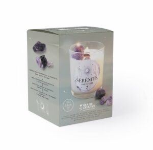 GRAINE CREATIVE KIT DIY BOUGIES LITHOTHERAPIE AMETHYSTE