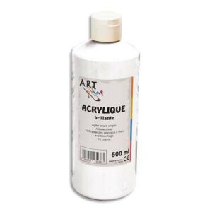 ART PLUS PEINTURE ACRYLIQUE BRILLANTE BLANC