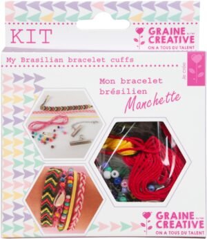 GRAINE CREATIVE KIT MANCHETTE RAINBOW