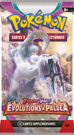 POKEMON BOOSTER BLISTER EV02 EVOLUTIONS A PALDEA ARTSET EN ATTENTE – Image 2