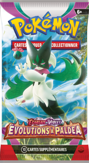 POKEMON BOOSTER BLISTER EV02 EVOLUTIONS A PALDEA ARTSET EN ATTENTE – Image 3