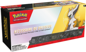 POKEMON NECESSAIRE DU DRESSEUR ARCEUS EN ATTENTE DE QUANTITE