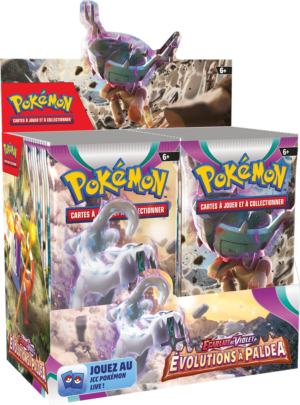 POKEMON BOOSTER DISPLAY EV02  EVOLUTIONS A PALDEA ARRIVAGE FIN DECEMBRE