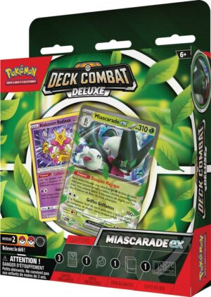 POKEMON DECK DE COMBAT DELUXE PALMAVAL MIASCARADE EX - Image 3