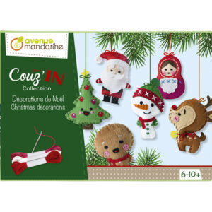 AVENUE MANDARINE BOITE CREATIVE DECORATIONS DE NOEL