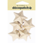 DECOPATCH SACHET DE 5 ETOILES
