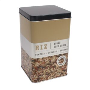 CMP BOITE METAL RELIEF RIZ