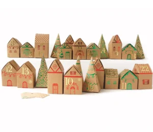 GRAINE CREATIVE CALENDRIER DE L AVENT VILLAGE KRAFT – Image 2