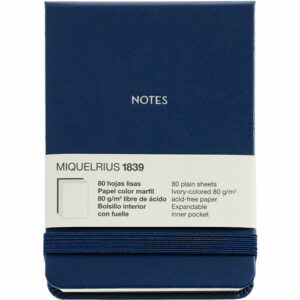 MIQUELRIUS CARNET TINY NOTES BLEU