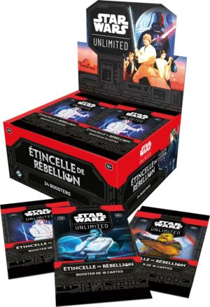 STAR WARS UNLIMITED ETINCELLES DE REBELLION DISPLAY BOOSTERS EN ATTENTE – Image 3