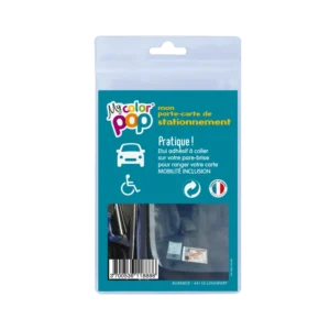 COLOR POP ETUI ADHESIF POUR CARTE MOBILITE INCLUSION – Image 3