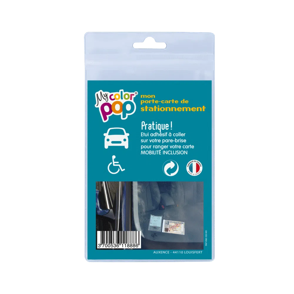 COLOR POP ETUI ADHESIF POUR CARTE MOBILITE INCLUSION – Image 3