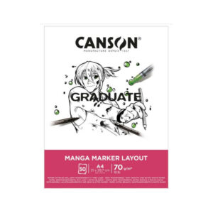 CANSON BLOC MANGA MARKER LAYOUT A4