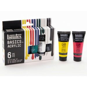 LIQUITEX ACRYLIQUE SET DE 6 TUBES