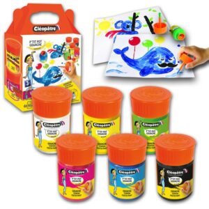 CLEOPATRE GOUACHE SET DE 6 PETITS POTS