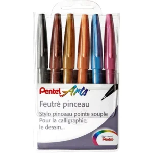 PENTEL FEUTRES PINCEAUX BRUSH SIGN PEN SES15C ARTIST