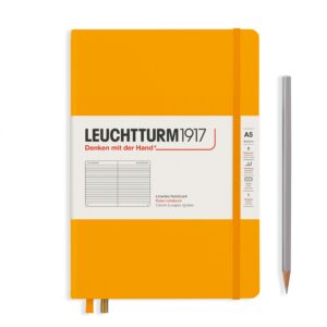 LEUCHTTURM CARNET RIGIDE A5 ORANGE