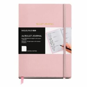 MIQUELRIUS CARNET BULLET JOURNAL ROSE