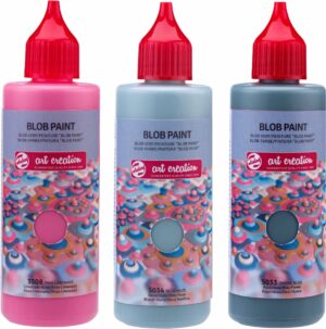 ROYAL TALENS BLOB PAINT SET 3 FLACONS TON ROSE - Image 2