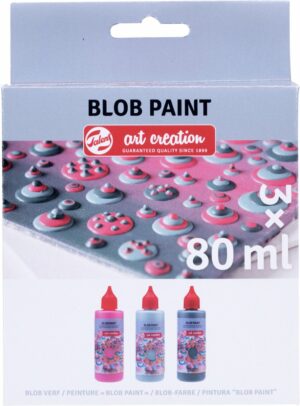 ROYAL TALENS BLOB PAINT SET 3 FLACONS TON ROSE