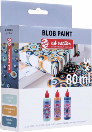 ROYAL TALENS BLOB PAINT SET 3 FLACONS TON MENTHE