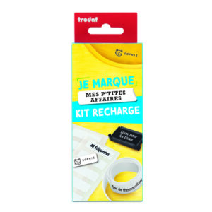 TRODAT KIT DE RECHARGE TAMPON JE MARQUE MES P'TITES AFFAIRES