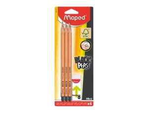 MAPED CRAYON PAPIER AVEC GOMME