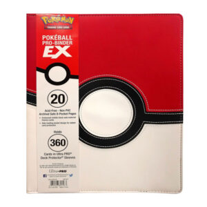 ULTRA PRO POKEMON PRO BINDER POKEBALL