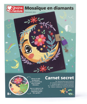 GRAINE CREATIVE KIT CARNET SECRET MOSAIQUE