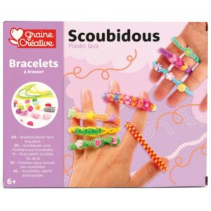 GRAINE CREATIVE KIT SCOUBIDOUS BRACELETS