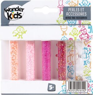 WDK PERLES SET 4 TUBES AVEC ACCESSOIRES