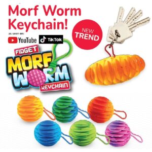 FIDGET MORF WORM PORTE CLES