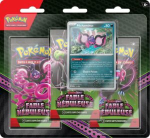 POKEMON TRIPACK EV6.5 FABLE NEBULEUSE ARRIVAGE DEBUT JUIN