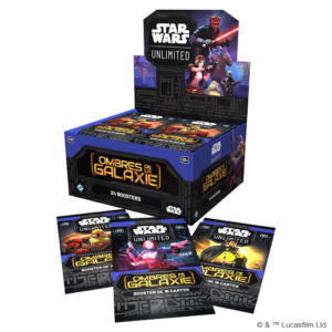 STAR WARS UNLIMITED OMBRES DE LA GALAXIE DISPLAY BOOSTERS