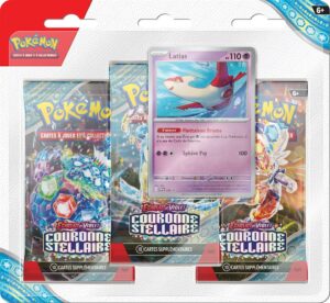 POKEMON TRIPACK EV07 COURONNE STELLAIRE - Image 2