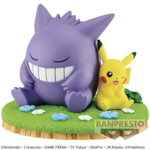 BANPRESTO POKÉMON FIGURINE PIKACHU ET ECTOPLASMA - Image 2