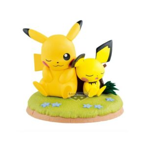 BANPRESTO POKÉMON FIGURINE PIKACHU ET PICHU RELAXING TIME PRE COMMANDE