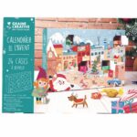 GRAINE CREATIVE CALENDRIER DE L AVENT 24 CASES A REMPLIR
