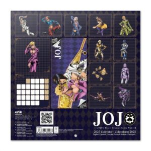 JOJOS BIZARRE CALENDRIER 2025 - Image 2