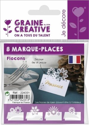 GRAINE CREATIVE MAQUE PLACES FLOCONS